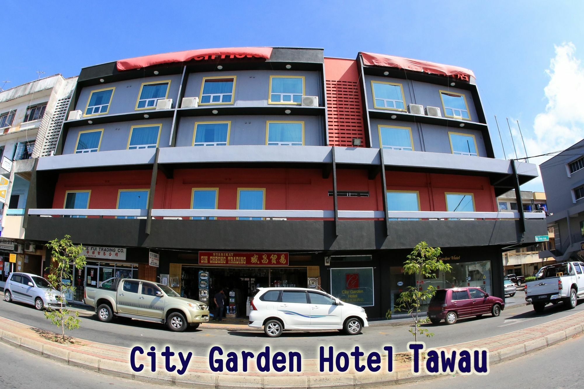 City Garden Hotel タワウ エクステリア 写真
